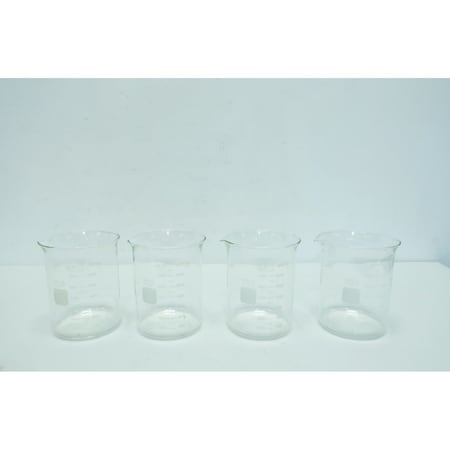 Pyrex BOX OF 4 GLASS 1500ML 1-1/2L BEAKER 1000-1XL